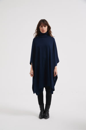 ROLL NECK SHAWL