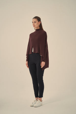 SPLIT FRONT KNIT