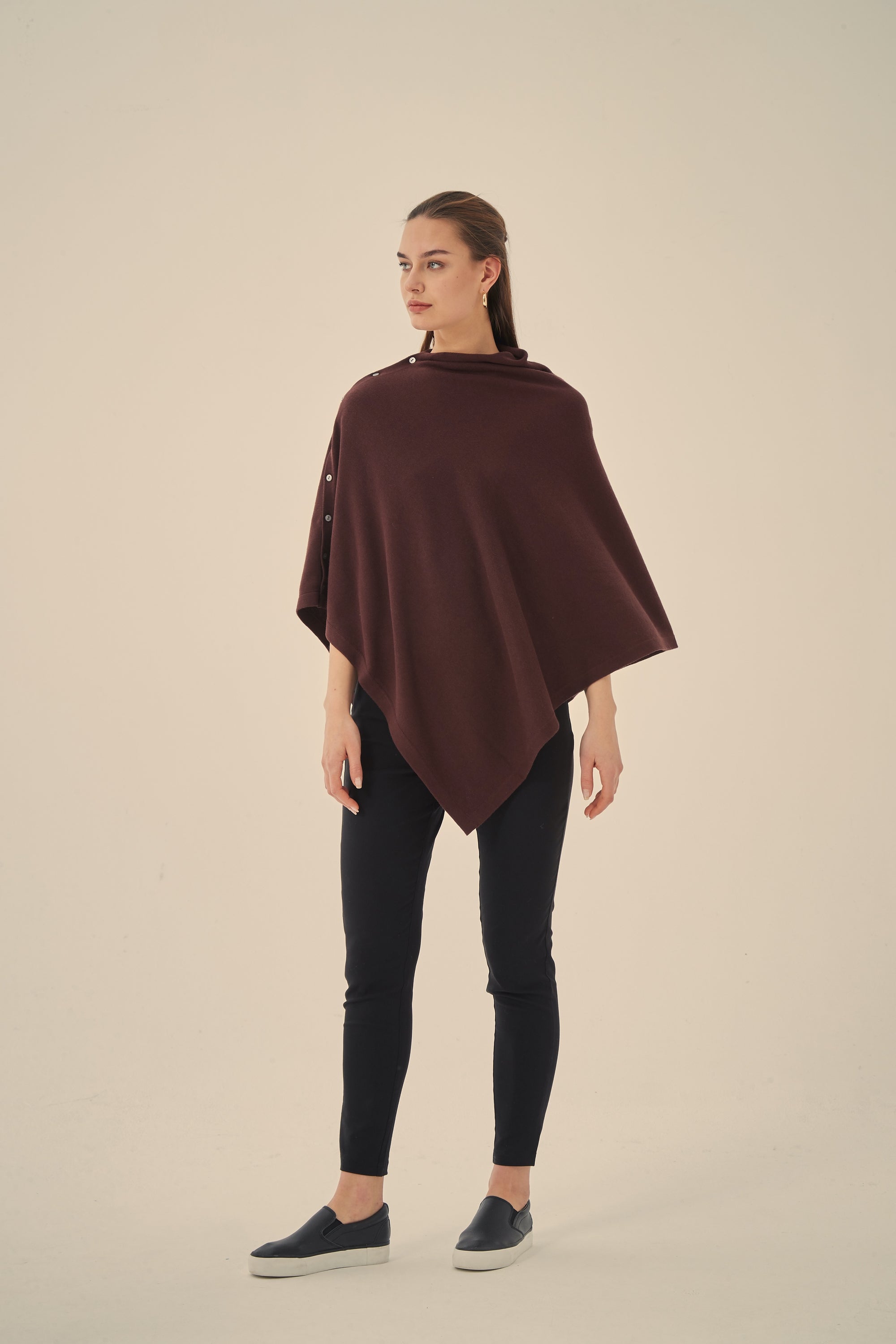 BUTTON UP THROW OVER
