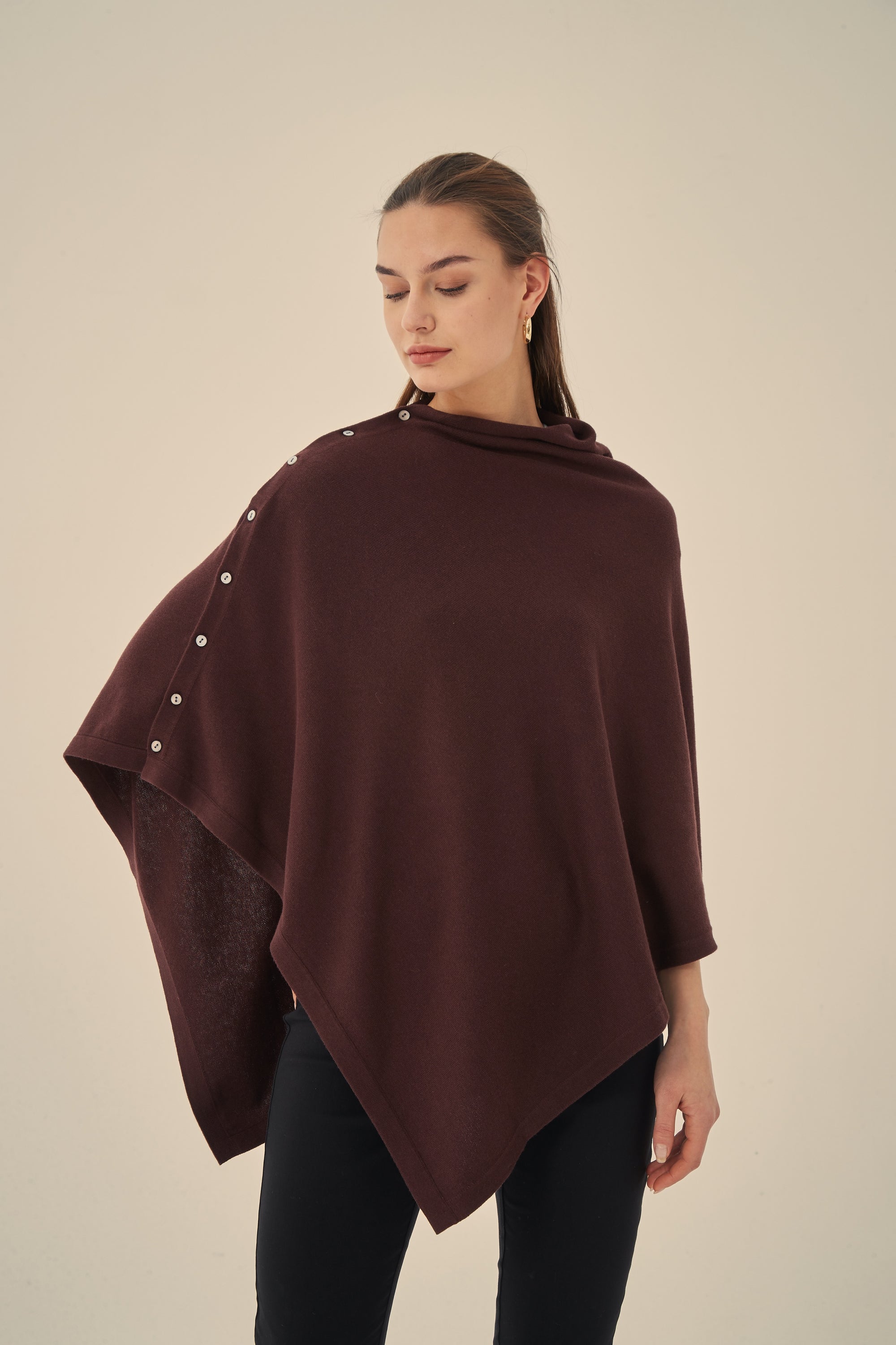 BUTTON UP THROW OVER