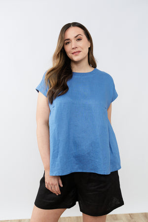 RELAXED GATHER TOP