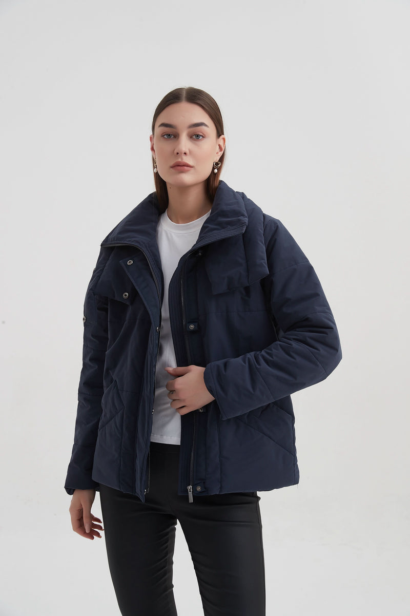 STATEMENT COLLAR COAT