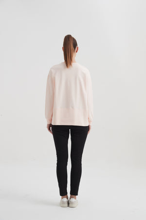 SPLIT HEM SWEAT