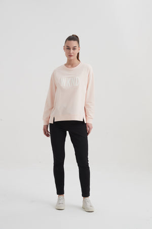 SPLIT HEM SWEAT