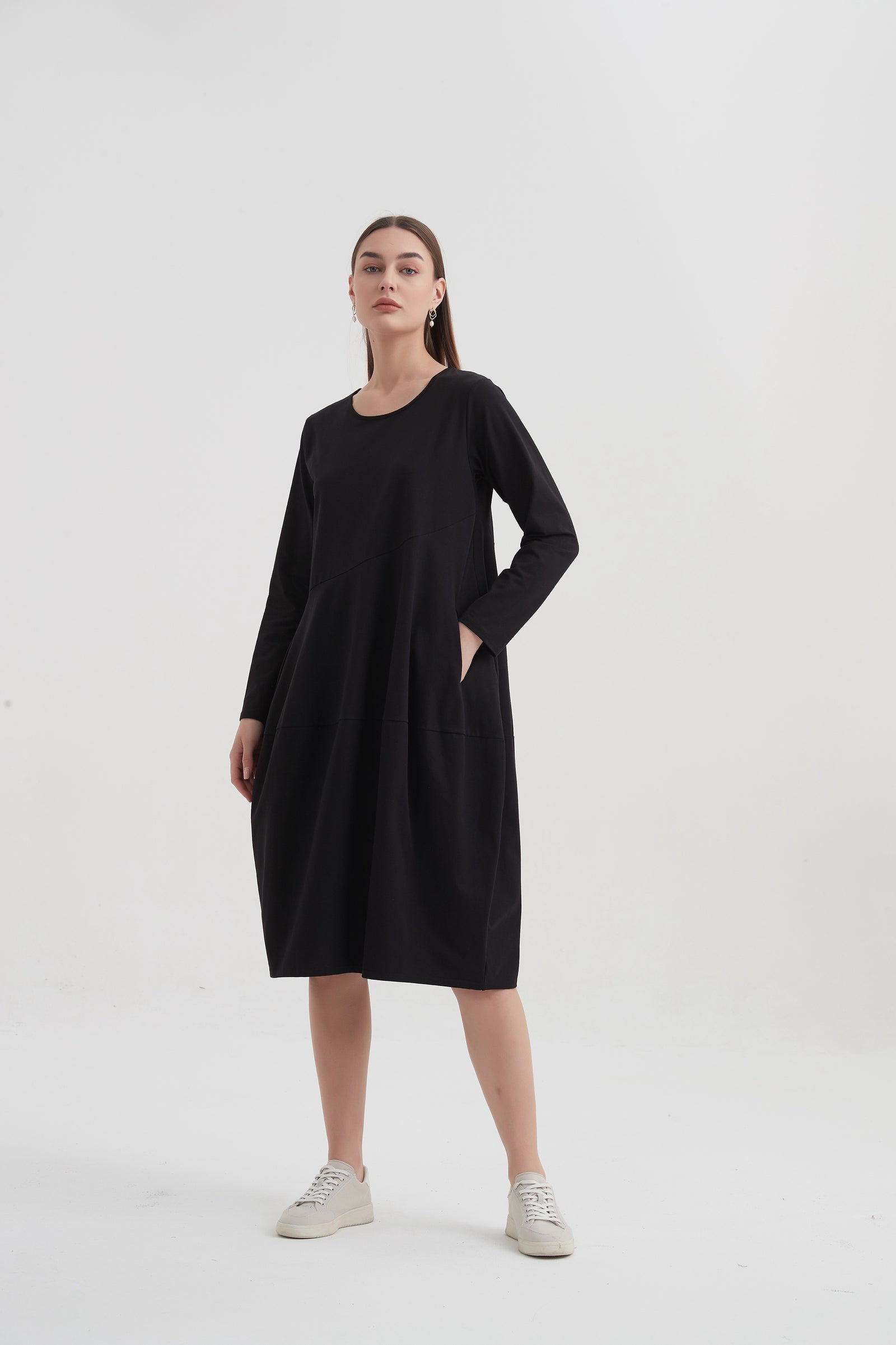 Tirelli women’s structured dress elegant modern styling