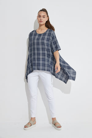 EXAGGERATED HEM TOP