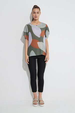 FLUTTER SLEEVE TOP