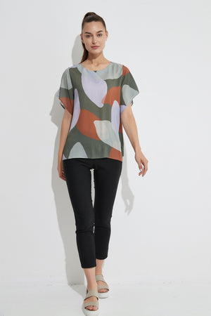 FLUTTER SLEEVE TOP