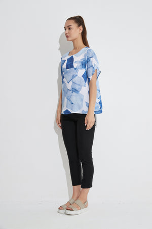 FLUTTER SLEEVE TOP