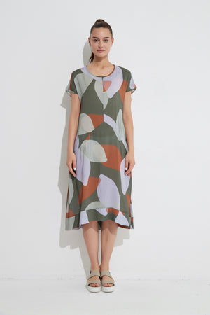 SEAM DETAIL DRESS