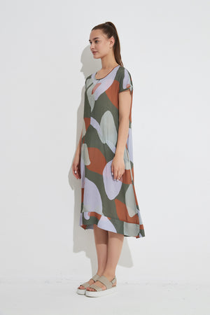 SEAM DETAIL DRESS