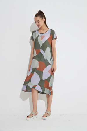 SEAM DETAIL DRESS