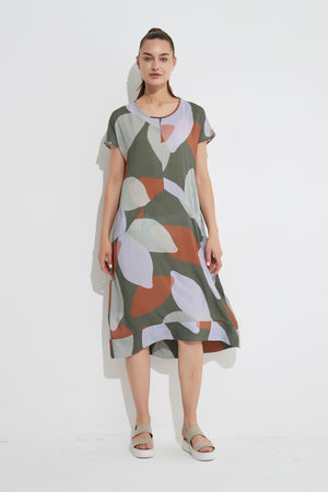 SEAM DETAIL DRESS