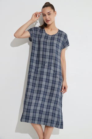 SEAM DETAIL DRESS