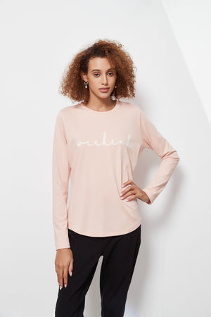 LONG SLEEVE SCRIPT TEE