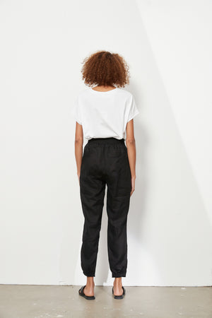 SLIM LINEN PANT