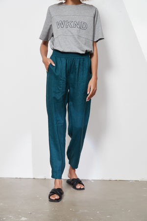 SLIM LINEN PANT