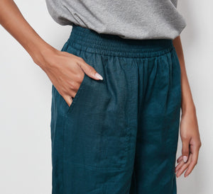 SLIM LINEN PANT