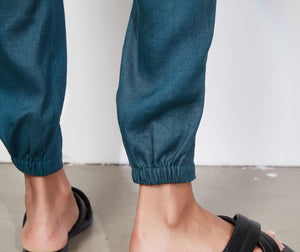 SLIM LINEN PANT