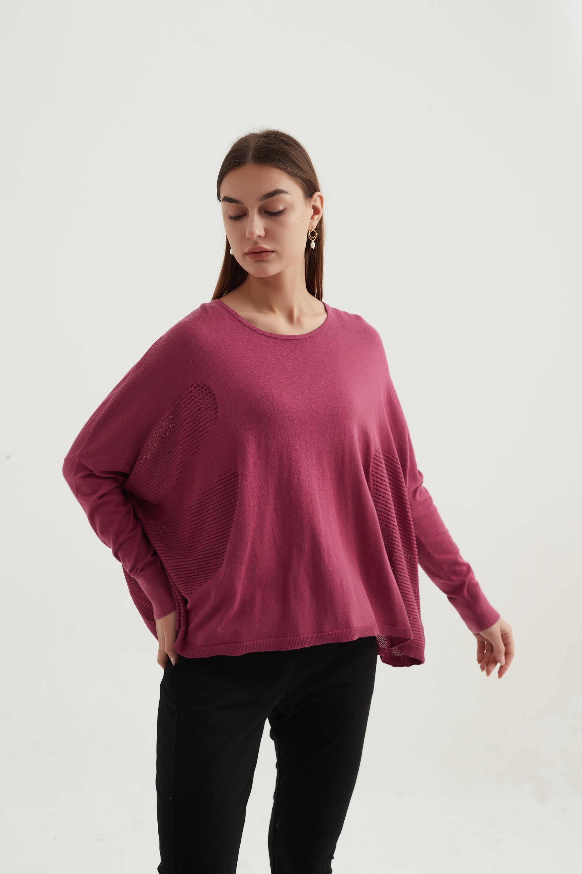 BOXY JACQUARD KNIT