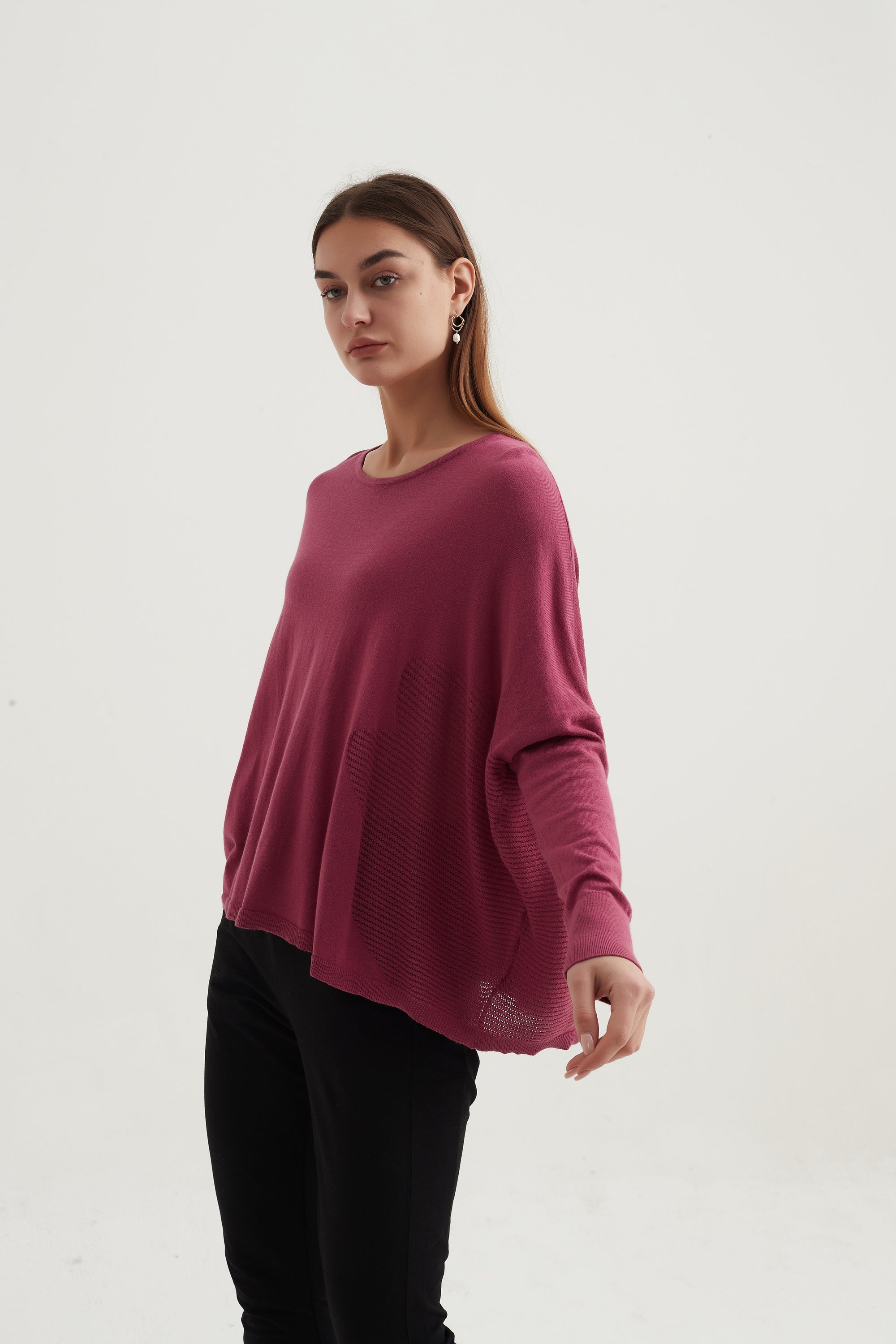 BOXY JACQUARD KNIT