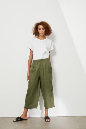 CROPPED POCKET PANT