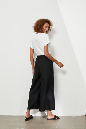 LAYERED PALAZZO PANT