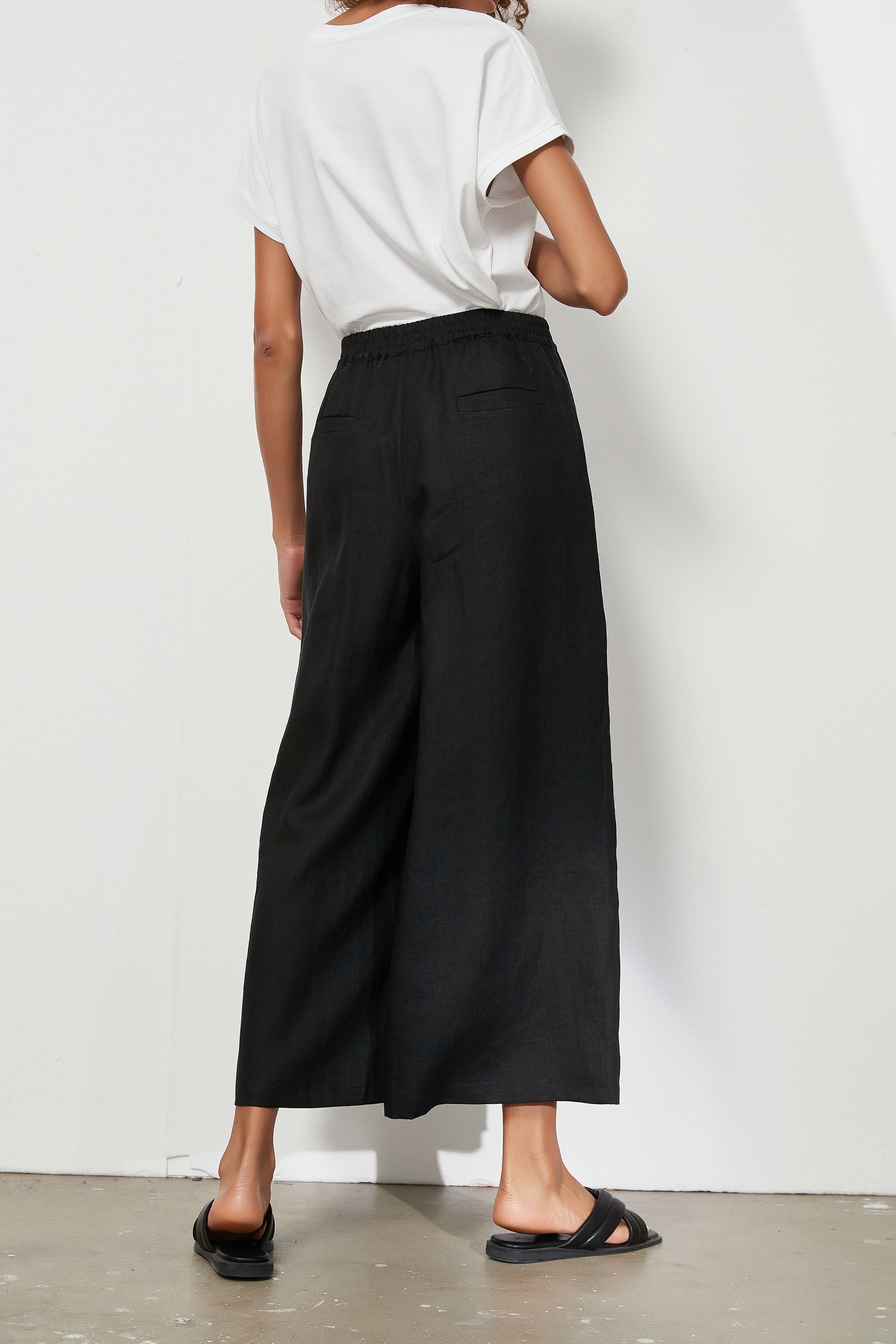 LAYERED PALAZZO PANT