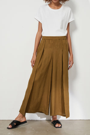 LAYERED PALAZZO PANT