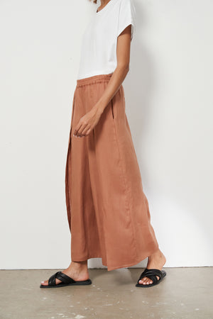 LAYERED PALAZZO PANT