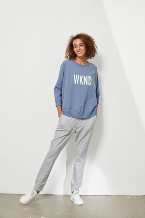 3/4 TERRY PRINT CREW