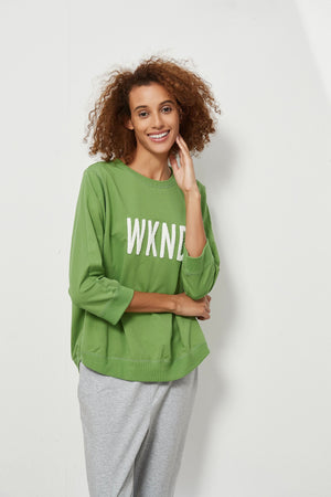 3/4 TERRY PRINT CREW