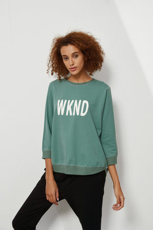 3/4 TERRY PRINT CREW