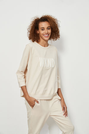 3/4 TERRY PRINT CREW