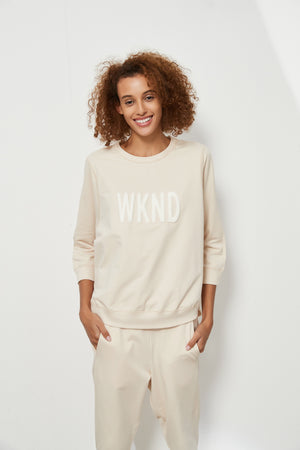 3/4 TERRY PRINT CREW