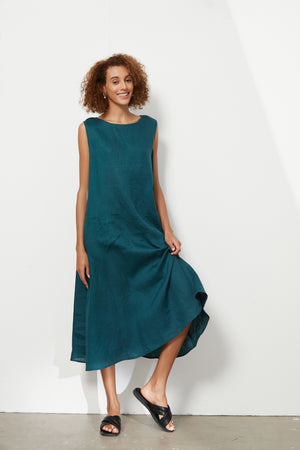 A LINE TANK DRESS