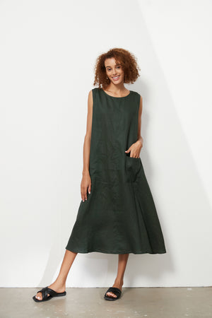 A LINE TANK DRESS