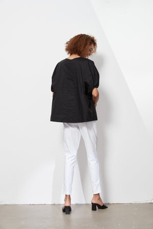 BALLOON SLEEVE TOP