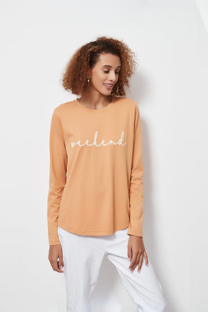 LONG SLEEVE SCRIPT TEE