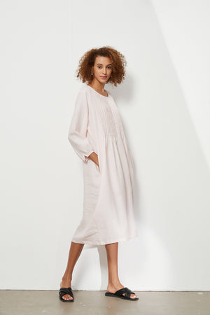 PIN TUCK DRESS