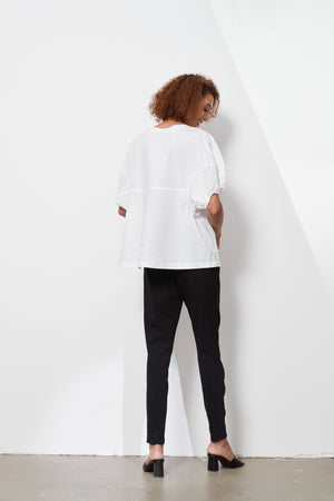 BALLOON SLEEVE TOP