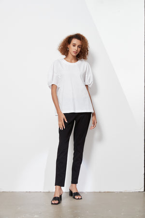 BALLOON SLEEVE TOP