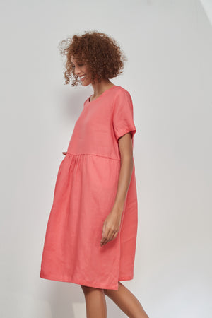 HIGH SEAM POCKET DRESS