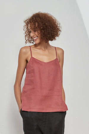 LINEN CAMI