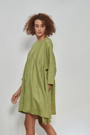 SQUARE NECK TUNIC