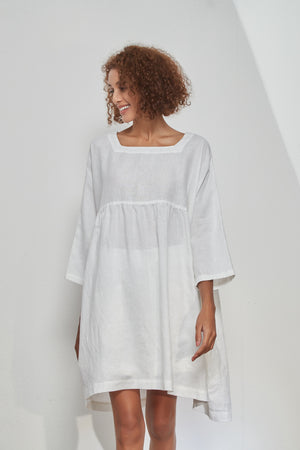 SQUARE NECK TUNIC