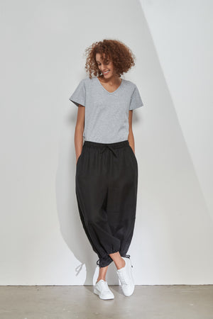 TIE HEM BALLOON PANT