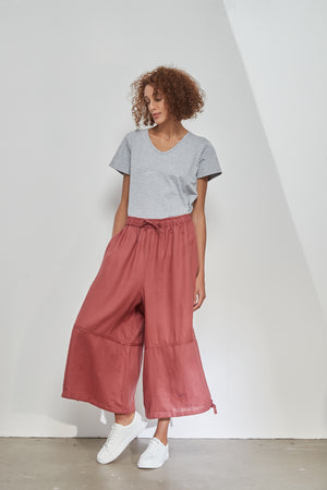 TIE HEM BALLOON PANT