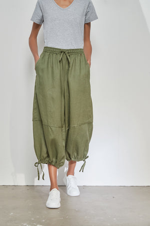 TIE HEM BALLOON PANT