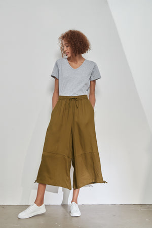 TIE HEM BALLOON PANT